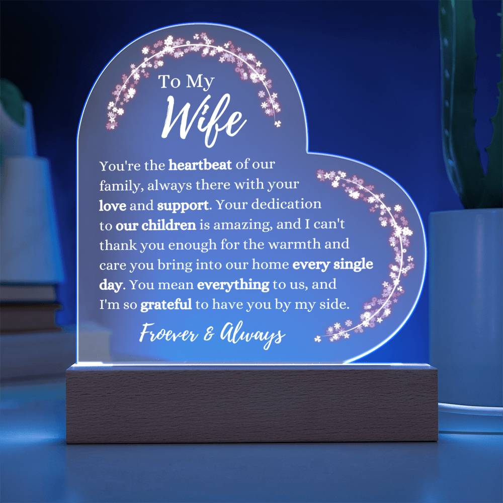 To My Wife: Forever and always