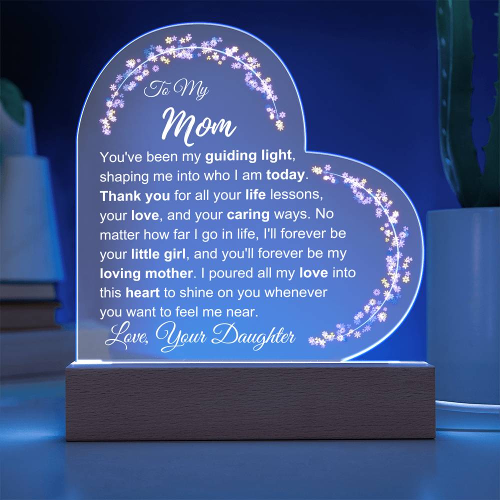 To My Mom: Love Plaque