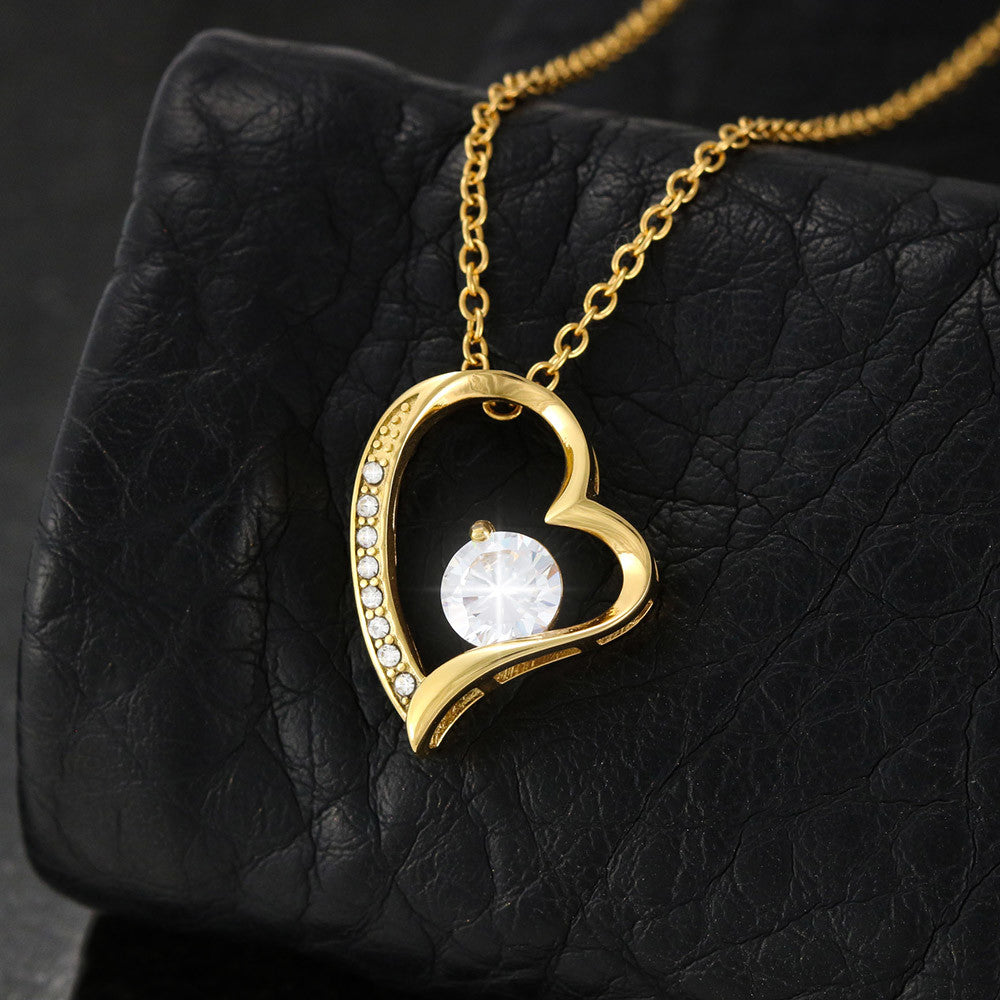 Dear Wife, Held in My Heart Necklace