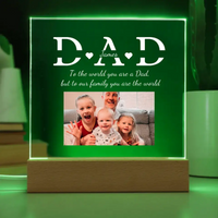 Load image into Gallery viewer, Custom Dad Acrylic Lamp
