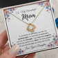 To My Mom: Loveknot Necklace