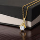 TO MY DAUGHTER: CHERISH HER ELEGANCE WITH THE ALLURING BEAUTY NECKLACE (YELLOW & WHITE GOLD VARIANTS