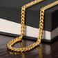 To My King: Crown Chain Necklace