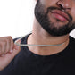 BEARDED BOYFRIEND: CUBAN CHAIN NECKLACE IN STAINLESS STEEL OR 14K YELLOW GOLD