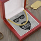 BEARDED BOYFRIEND: CUBAN CHAIN NECKLACE IN STAINLESS STEEL OR 14K YELLOW GOLD