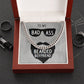 BEARDED BOYFRIEND: CUBAN CHAIN NECKLACE IN STAINLESS STEEL OR 14K YELLOW GOLD
