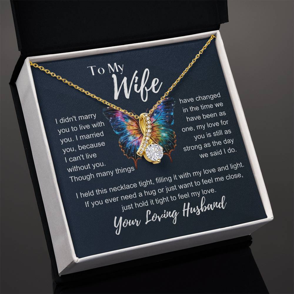 To My Wife: Love & Light Necklace