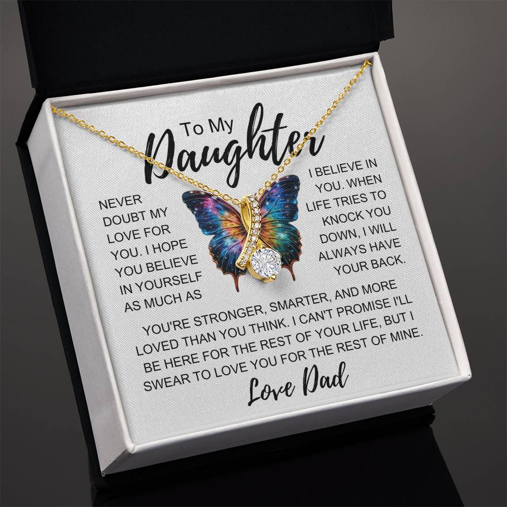 To My Daughter: Promise Necklace