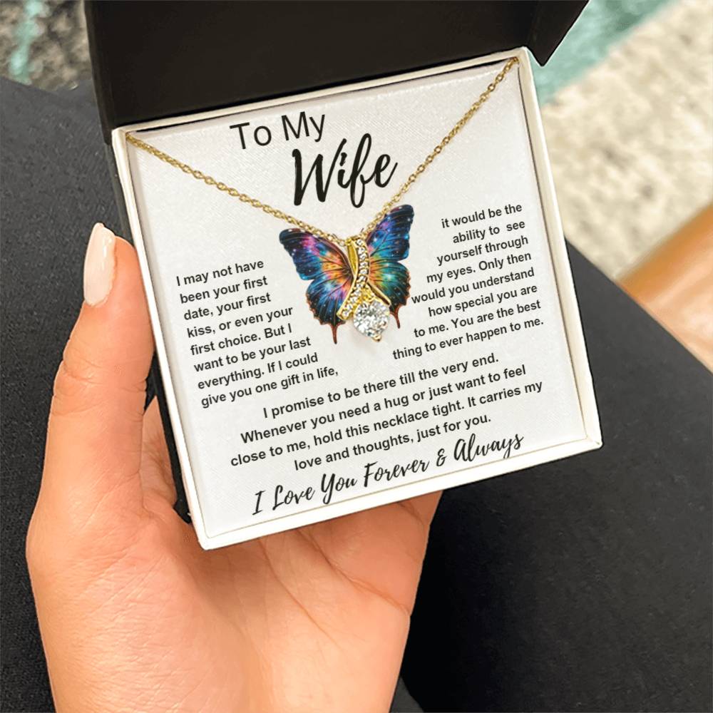 To My Wife: Love You Forever Necklace