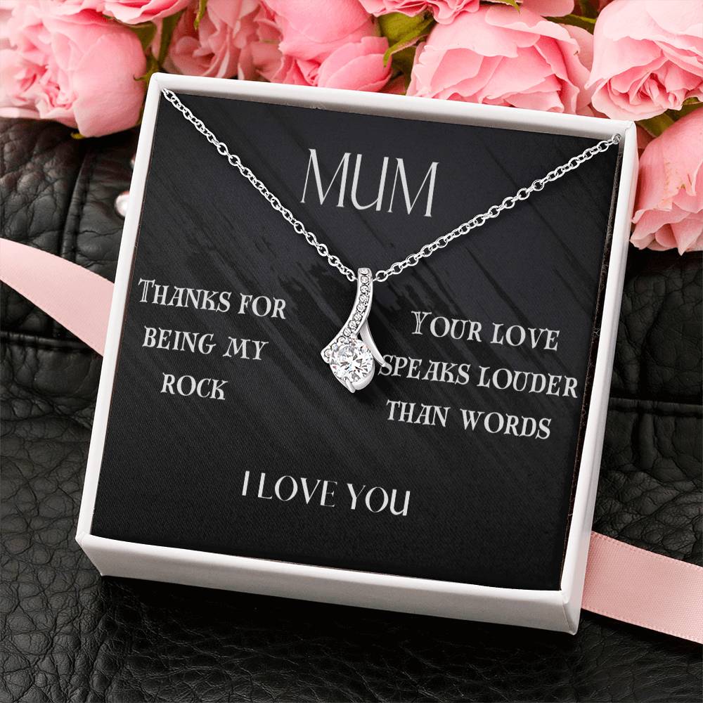 To Mum: Beauty token  of appreciation