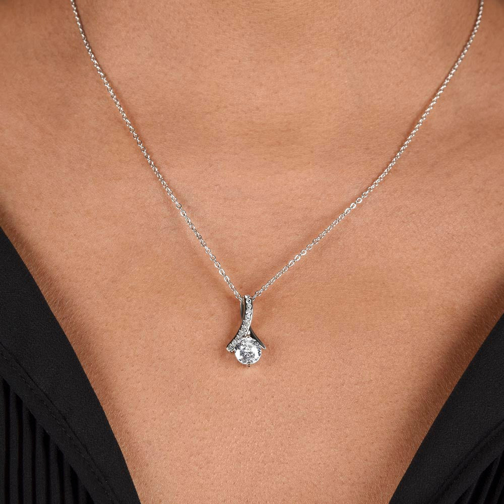 Dear Wife:  Alluring Beauty at Heart Necklace