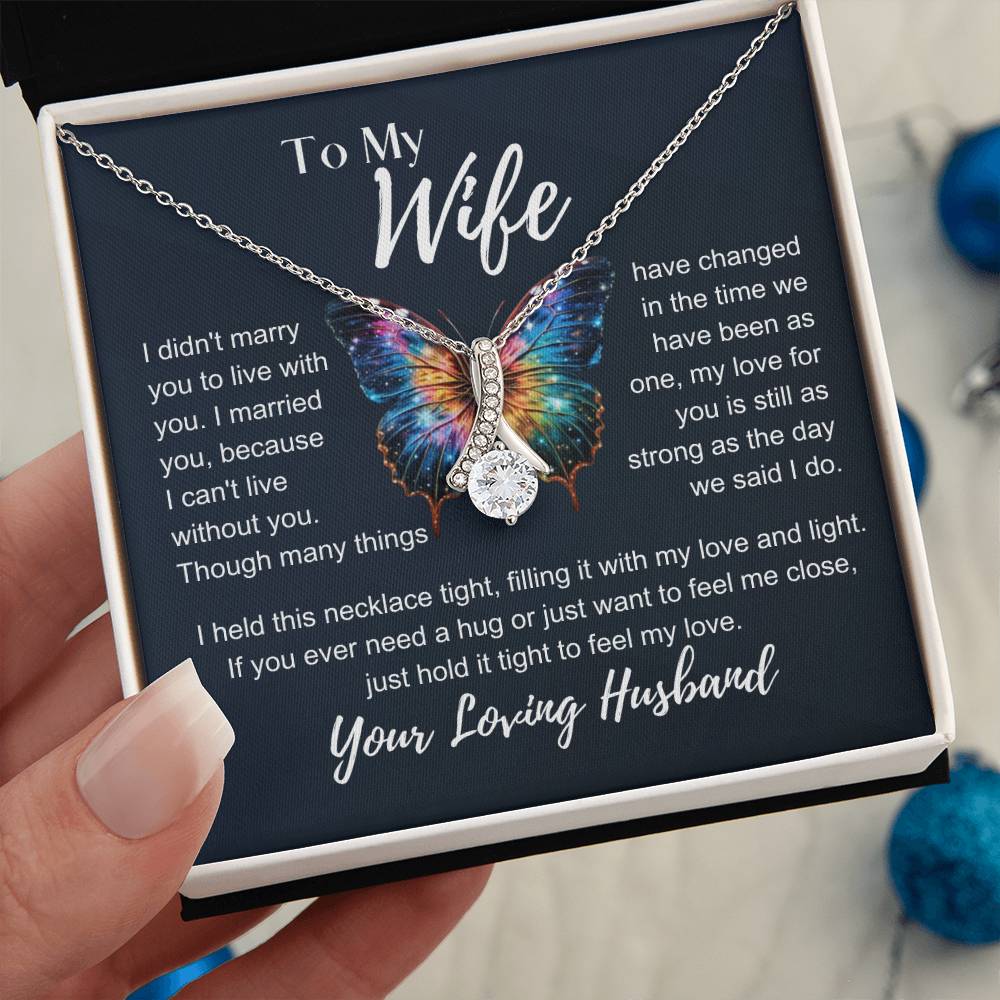 To My Wife: Love & Light Necklace