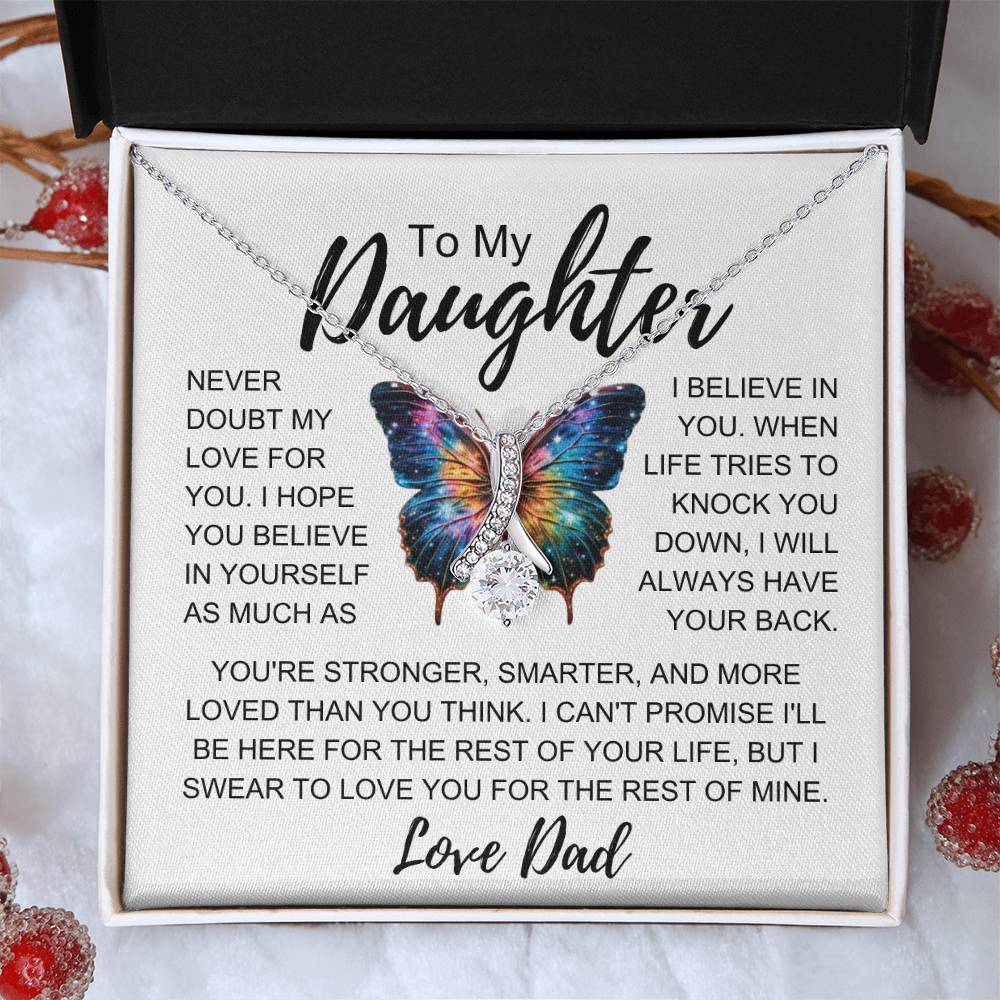 To My Daughter: Promise Necklace