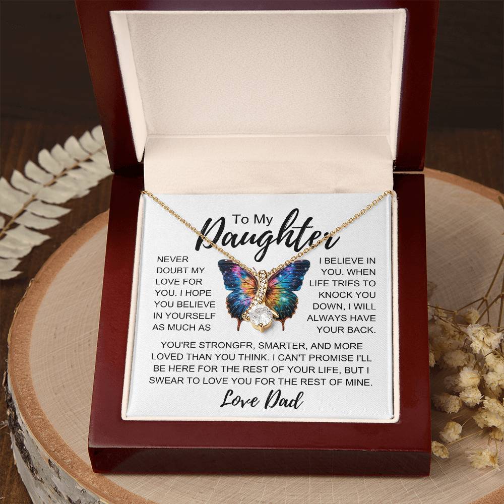 To My Daughter: Promise Necklace