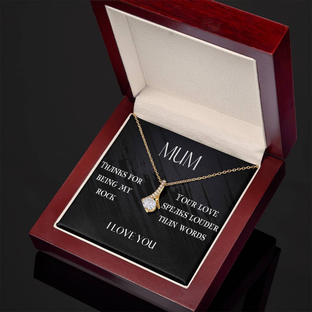 To Mum: Beauty token  of appreciation