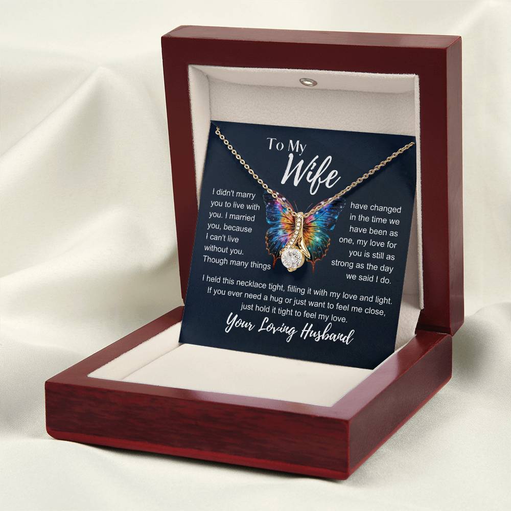 To My Wife: Love & Light Necklace