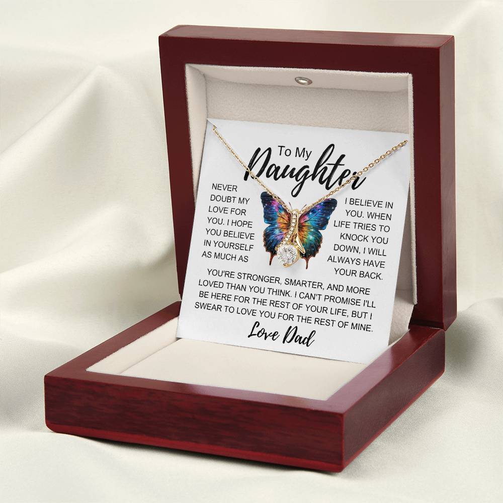 To My Daughter: Promise Necklace