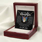 To My Daughter: Forever in my heart Necklace