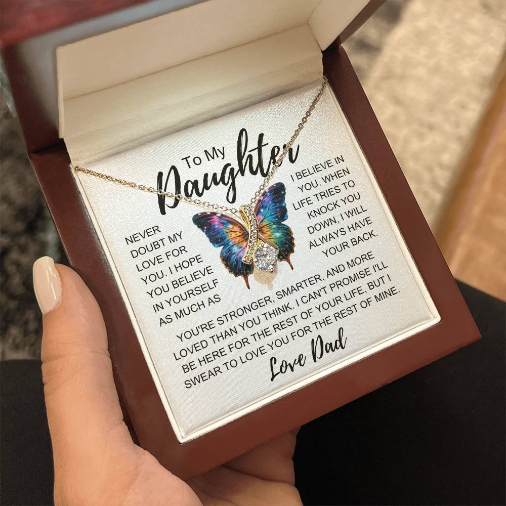 To My Daughter: Promise Necklace