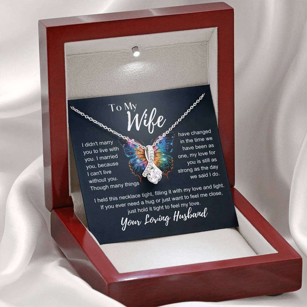 To My Wife: Love & Light Necklace