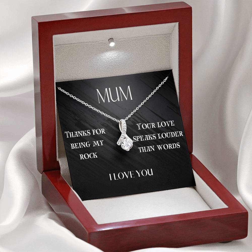 To Mum: Beauty token  of appreciation