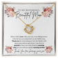 To My Boyfriends Mom: LoveKnot