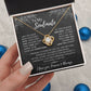 To My Soulmate: Love Knot Necklace