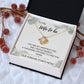 To My Wife to be:LoveKnot Necklace
