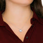 To My Wife to be:LoveKnot Necklace