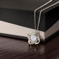 To My Soulmate: Love Knot Necklace