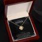SISTERLY BOND: PERFECT LOVE KNOT NECLACE- 14K WHITE GOLD OR 18K YELLOW GOLD