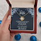 To My Wife: Love Knot Necklace