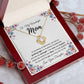 To My Mom: Loveknot Necklace