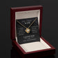 To My Georgeous Wife: Breathless in Love Necklace