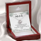 To My Wife to be:LoveKnot Necklace