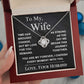 To My Wife : Love Knot Necklace