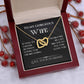 To My Gorgeous Wife: Breathless in Love Necklace