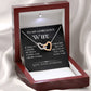 To My Gorgeous Wife: Breathless in Love Necklace