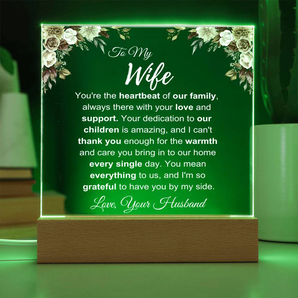 To My Wife: Love you