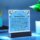 To My Mom: Love Plaque
