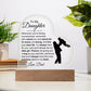 To My Daughter: My Heart Plaque