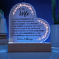 To My Wife: Forever & Always Plaque