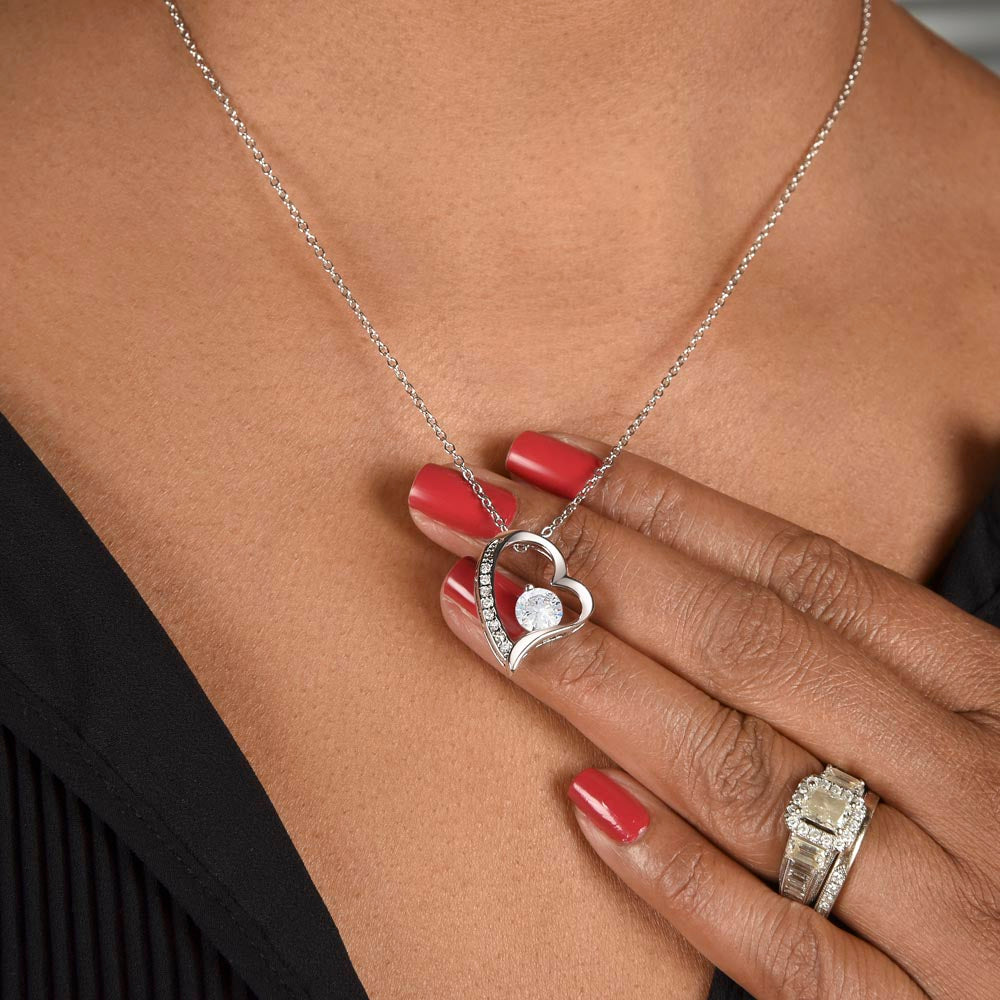 Dear Wife, Held in My Heart Necklace