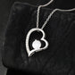 TO MY WIFE: FOREVER LOVE NEKCKLACE  GOLD/SILVER